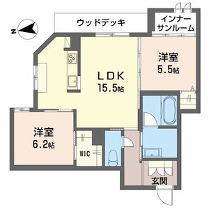 ヴェスプッチ（ＶＥＳＰＵＣＣＩ） 0103号室