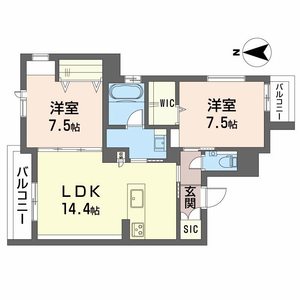 セロニアス藤が丘 0201号室