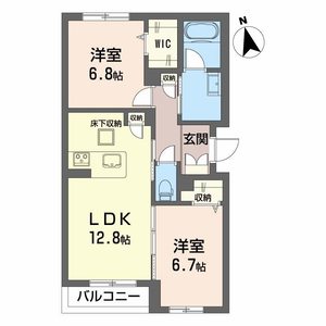 グランディア古川 0101号室