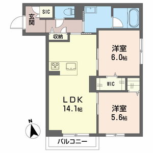 シャーメゾンＭⅡ（ＳｈａＭａｉｓｏｎ　ＭⅡ） 0203号室