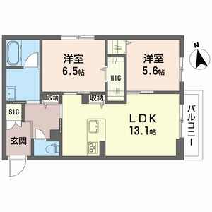 シャーメゾンＭⅡ（ＳｈａＭａｉｓｏｎ　ＭⅡ） 0202号室