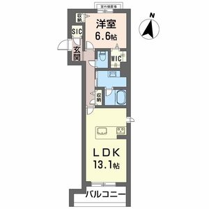 ヴィオレール梅村 0301号室