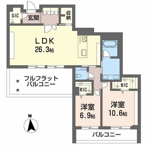 プレミアスゲート 0303号室