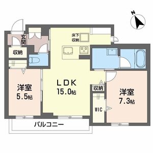 ヴィアソーレ 0103号室