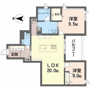 白壁　ＴＨＥ　ＧＡＲＤＥＮ 201号室