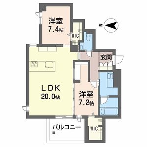 白壁　ＴＨＥ　ＧＡＲＤＥＮ 203号室