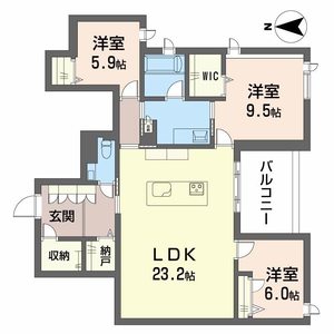 白壁　ＴＨＥ　ＧＡＲＤＥＮ 301号室