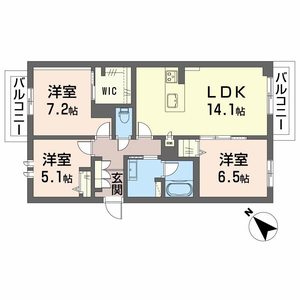 エクラージュ 0201号室