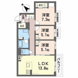 エクラージュ 0302号室