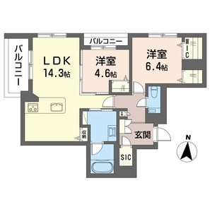 メゾン　シュクレ 0101号室