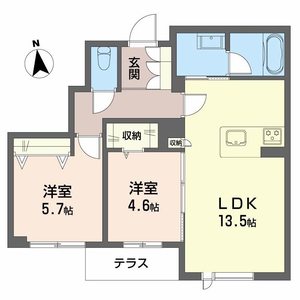 シャーメゾンソレイユ 0102号室