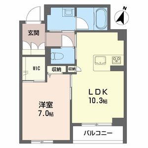 シャーメゾン　ヴェルジェ 0102号室