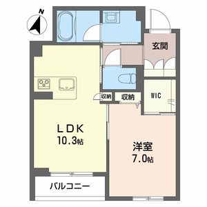 シャーメゾン　ヴェルジェ 0103号室
