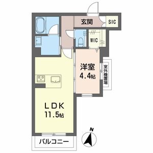 フェリシード太閤 0201号室