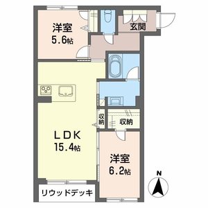 カルムメゾン 0105号室