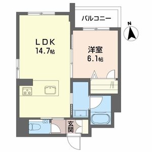 べレオ伊勢山 0303号室
