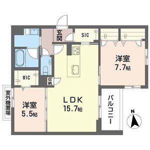 べレオ伊勢山 0201号室