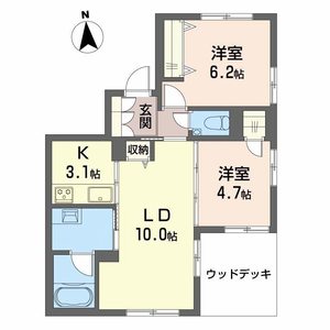 ＭＯＮＲＥＶＥ－Ｋ 0101号室