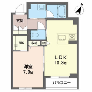 シャーメゾンノースグレイス 0102号室