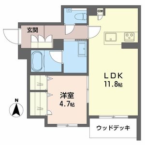 リラ　グリシーヌ 0102号室