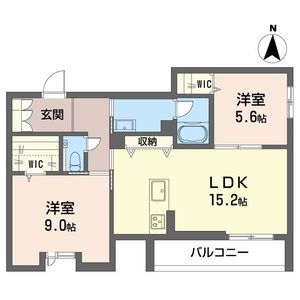 リラ　グリシーヌ 0202号室
