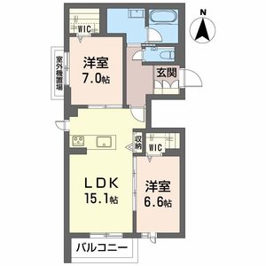 リラ　グリシーヌ 0301号室