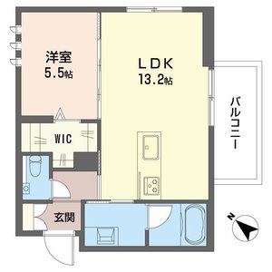 Ａｉｌｅ　Ｂｌａｎｃｈｅ　吹上 0105号室