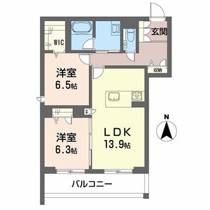 カルム・ラ・ポーズ 0302号室