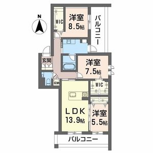 カルム・ラ・ポーズ 0205号室