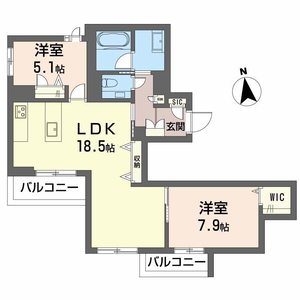 ダイヤモンドヒルズ吹上 0402号室