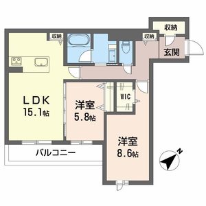 サザンクレイン 0202号室