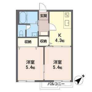 タウニィアサヒ A205号室