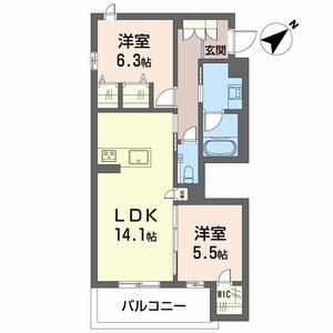 ヒューゲル 0205号室