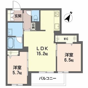 Ｆｏｒｅｓｔ　Ｇａｒｄｅｎ 0105号室