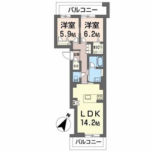 Ｆｏｒｅｓｔ　Ｇａｒｄｅｎ 0201号室