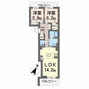 Ｆｏｒｅｓｔ　Ｇａｒｄｅｎ 0301号室