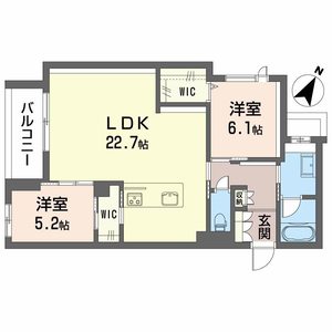 Ｆｏｒｅｓｔ　Ｇａｒｄｅｎ 0302号室