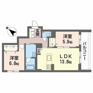 ヴィアソーレ 0103号室