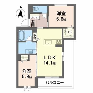 シャーメゾン菅大臣 0101号室