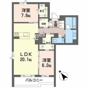グランゲート滝川 0401号室