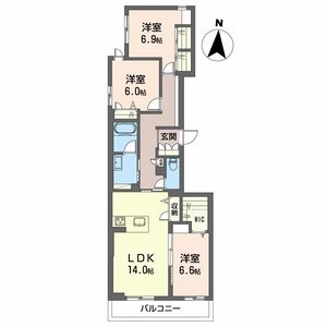 フジスター浜松 0102号室