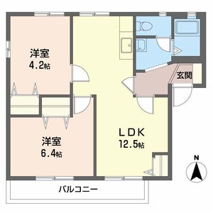 フレグランス大石Ａ・Ｂ・Ｃ B202号室