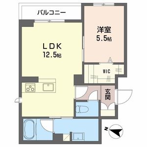 Ｌａ　Ｐａｌａｉｓ　Ｖｅｒｔ　ラ・パレヴェール 0202号室