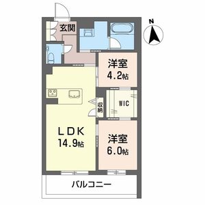 メゾン　ド　コリーヌ 0402号室