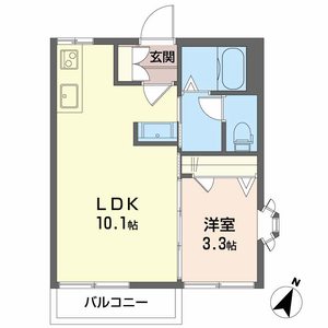 タウニー瀬戸川 A201号室