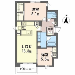 エクラージュ山手町 0102号室