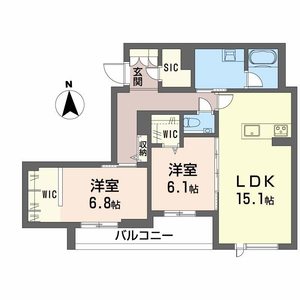 Ｓｈａ　Ｍａｉｓｏｎ　ＴＨＥ　ＡＳＨＩＢＥ 0203号室