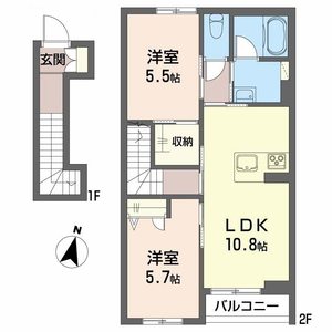 仮称：島内シャーメゾン 0202号室