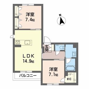 レフィシア・グリシーヌ 0202号室