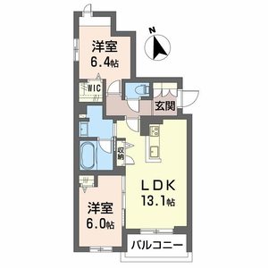 シャーメゾン　フォレドール 0202号室